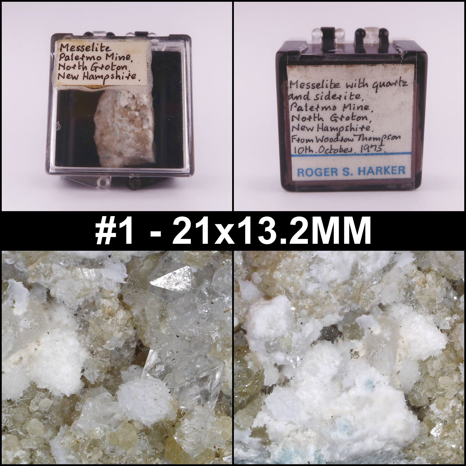 messelite from palermo mine, usa