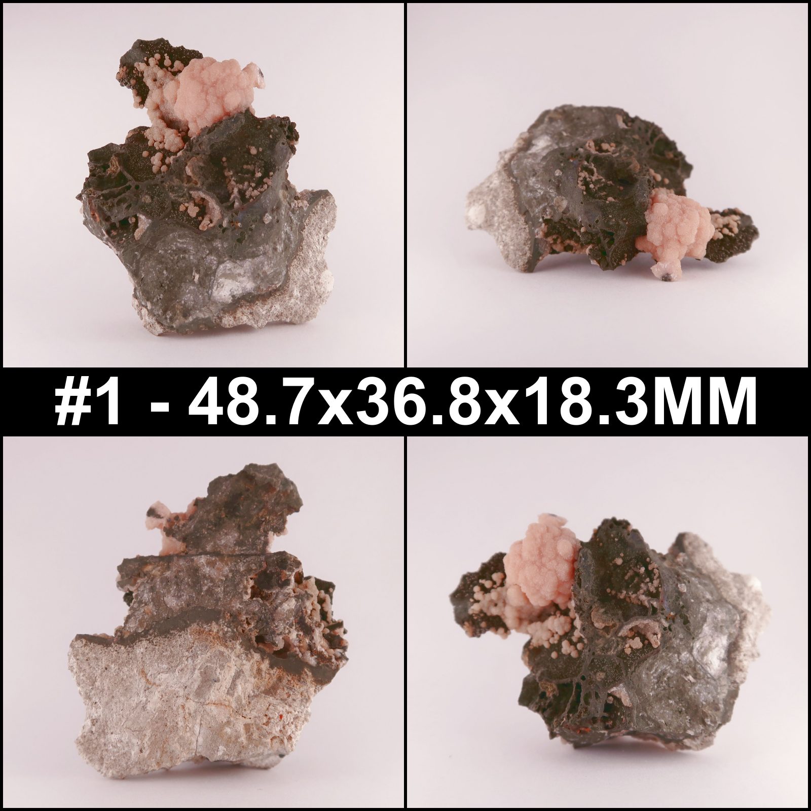 rhodochrosite from potosí mine, mexico