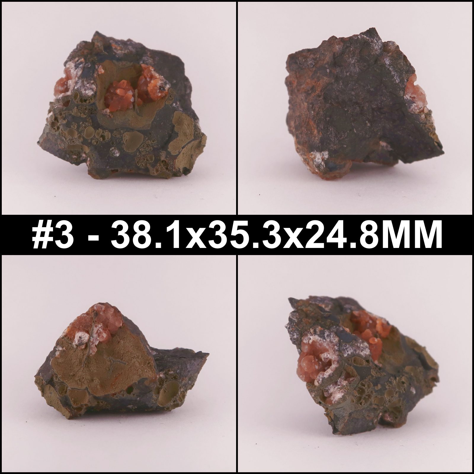 rhodochrosite from potosí mine, mexico