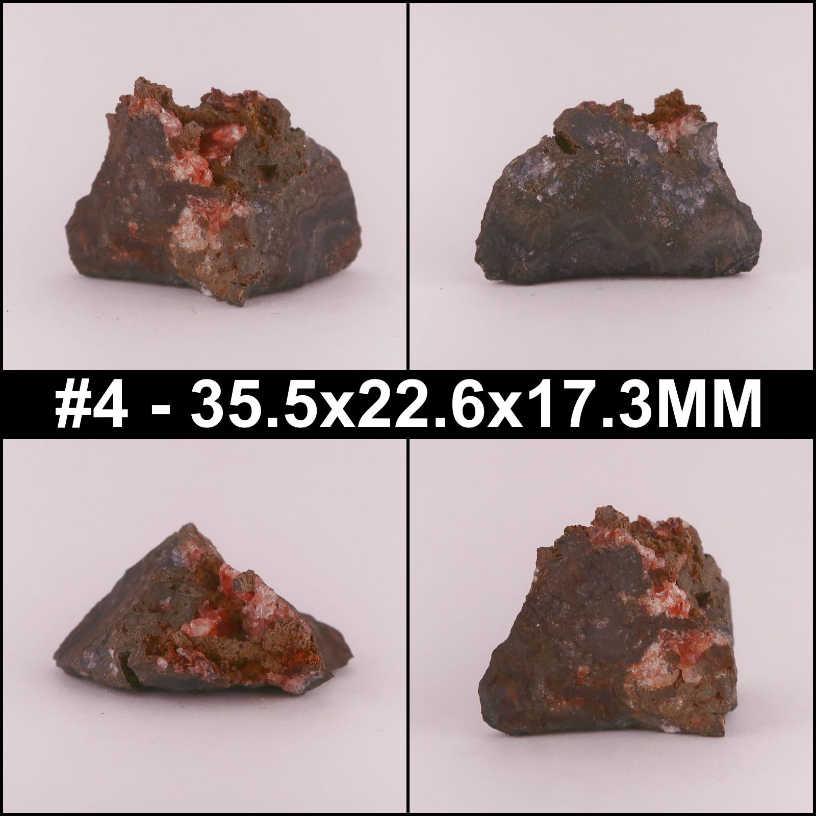 rhodochrosite from potosí mine, mexico