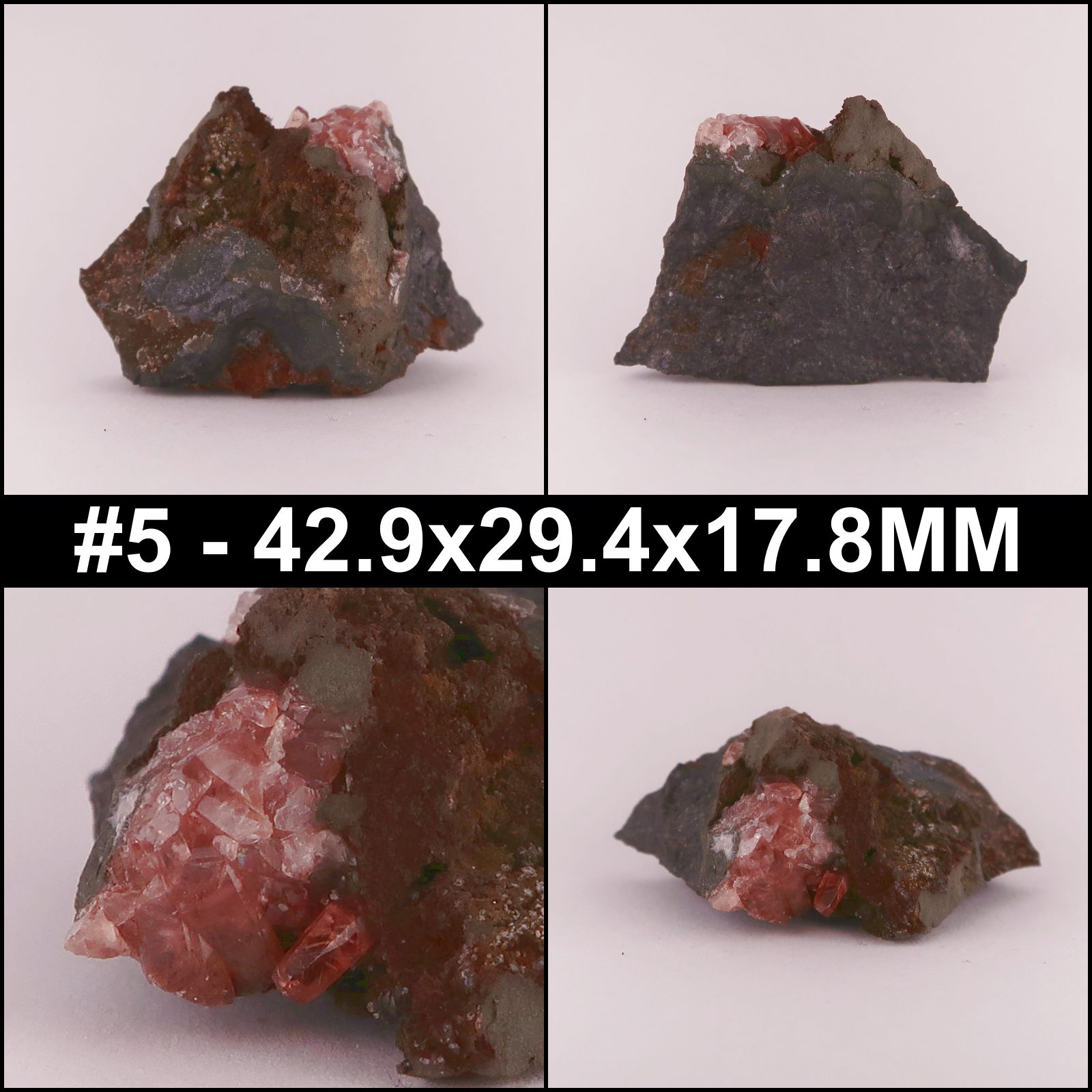 rhodochrosite from potosí mine, mexico