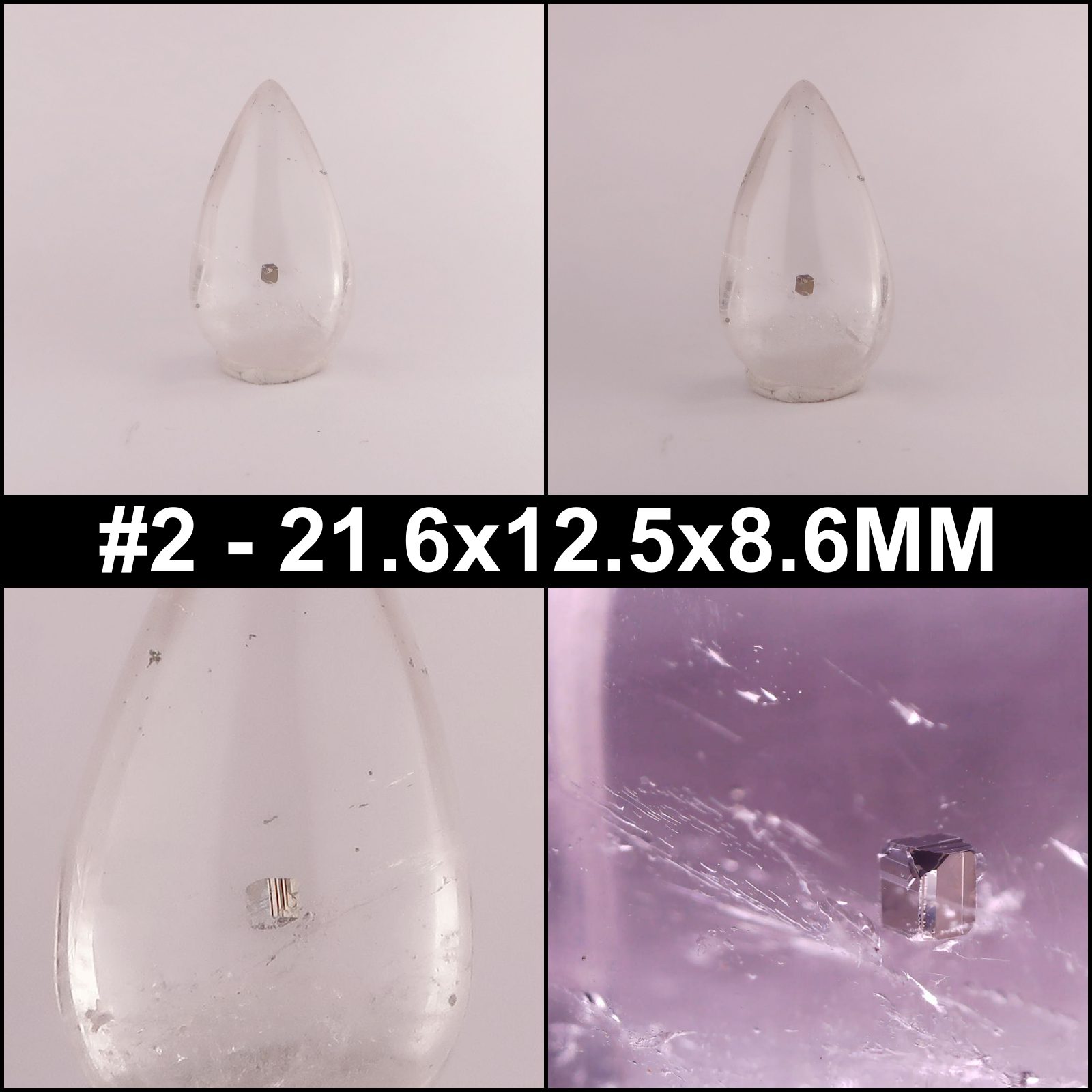 quartz with pyrite inclusions