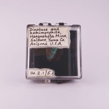 dioptase and hemimorphite from bonanza mine, usa