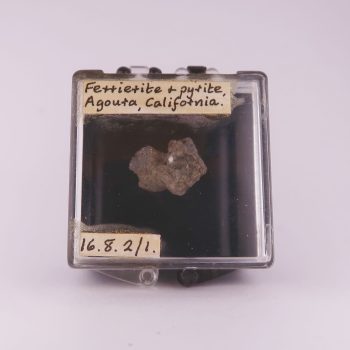 ferrierite and pyrite from agoura hills, usa