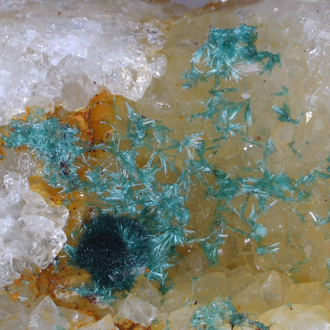 malachite from pibble mine, creetown, dumfries and galloway, scotland, uk