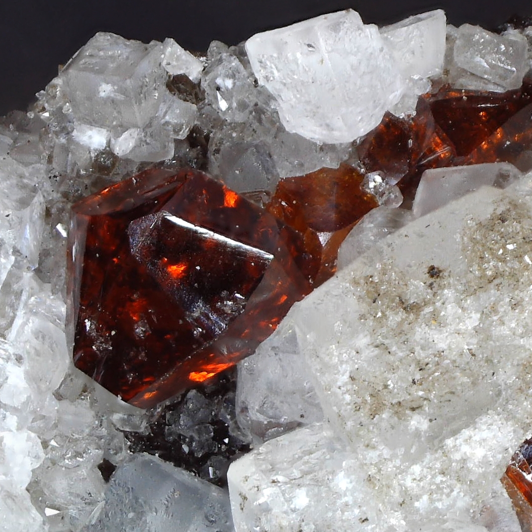 sphalerite from halkyn united mines, wales