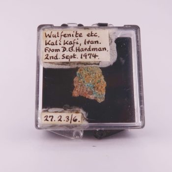 wulfenite from kali kafi mine, iran