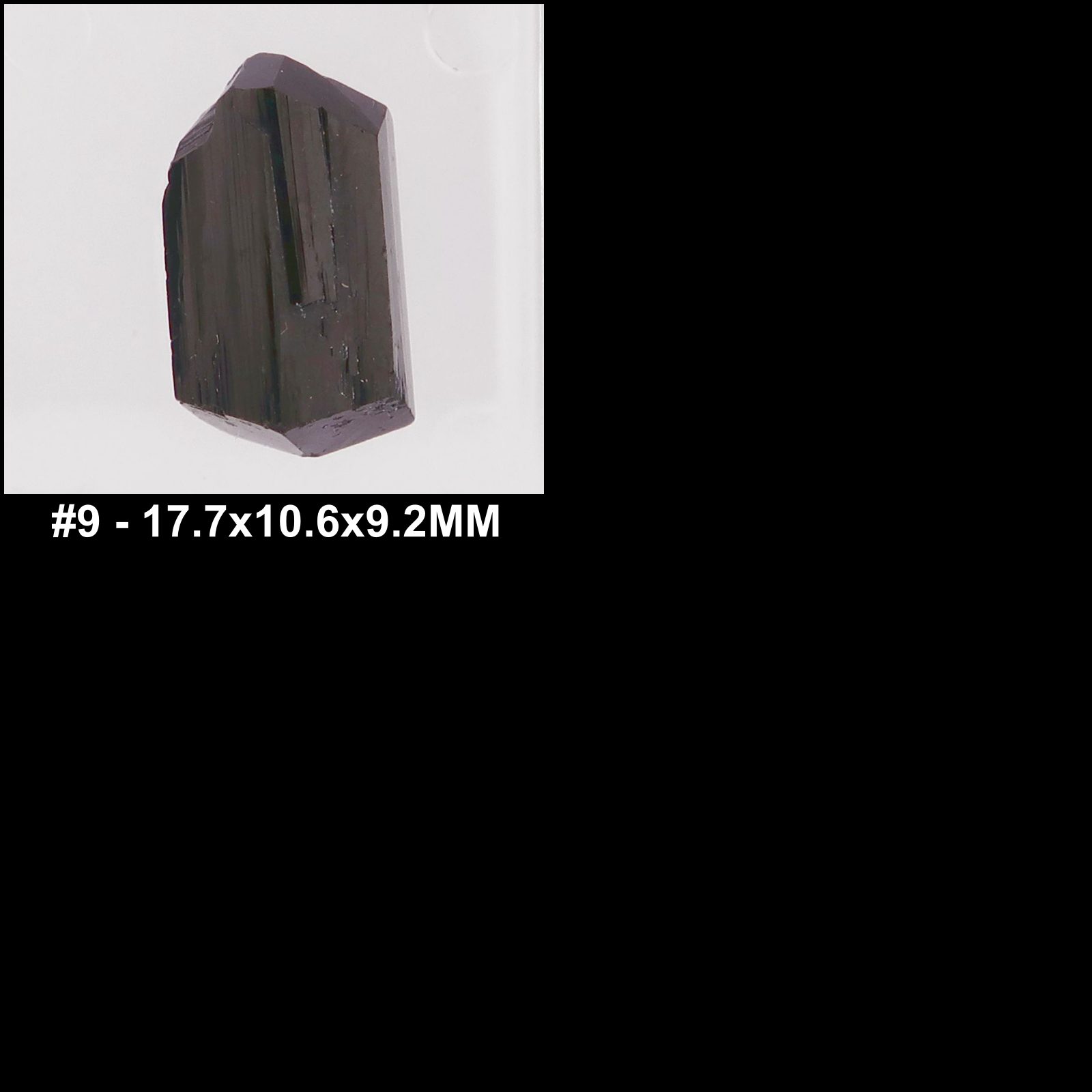 tourmaline (schorl) from the erongo mountains, namibia