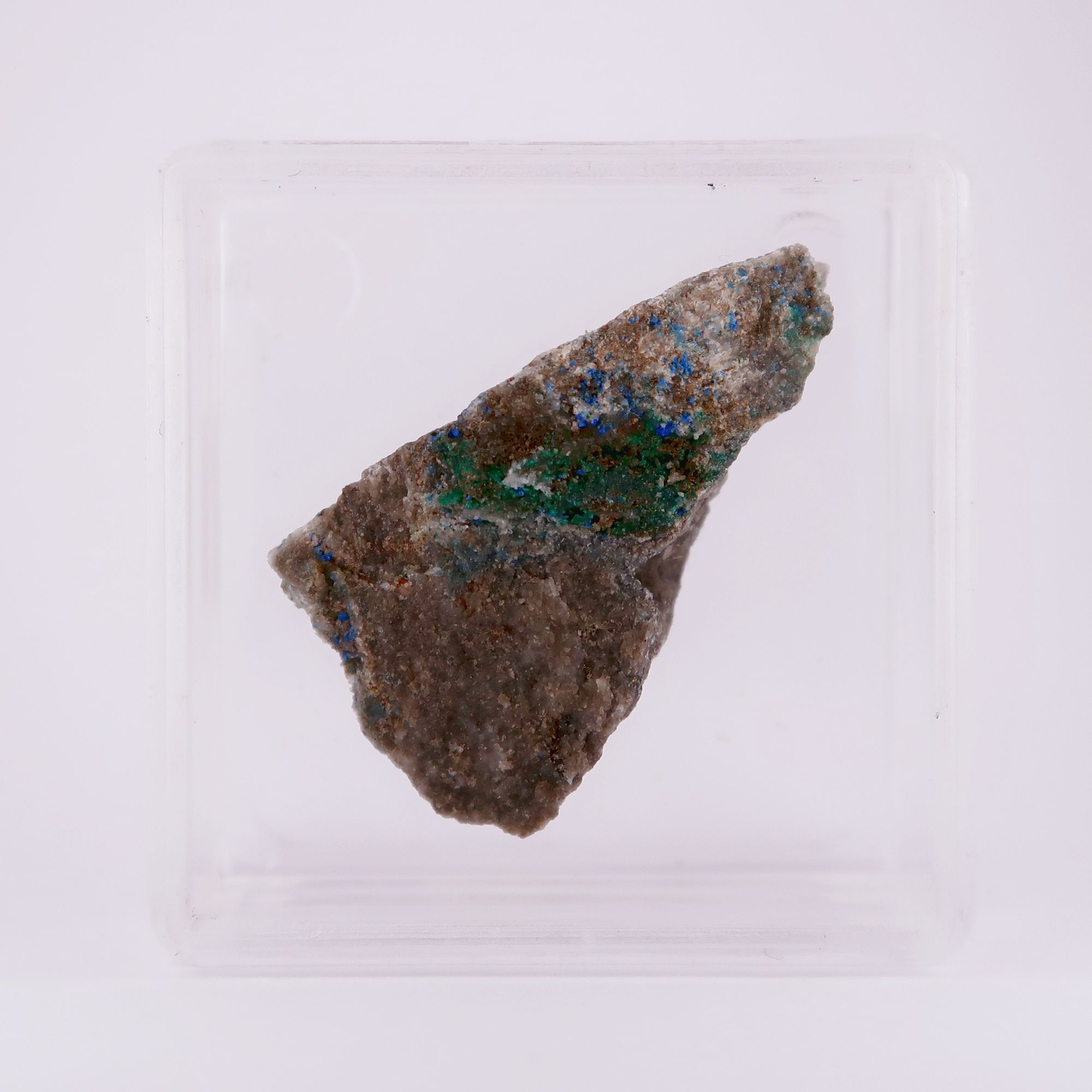 brochanthite, linarite, and pyrite from marie mine, germany