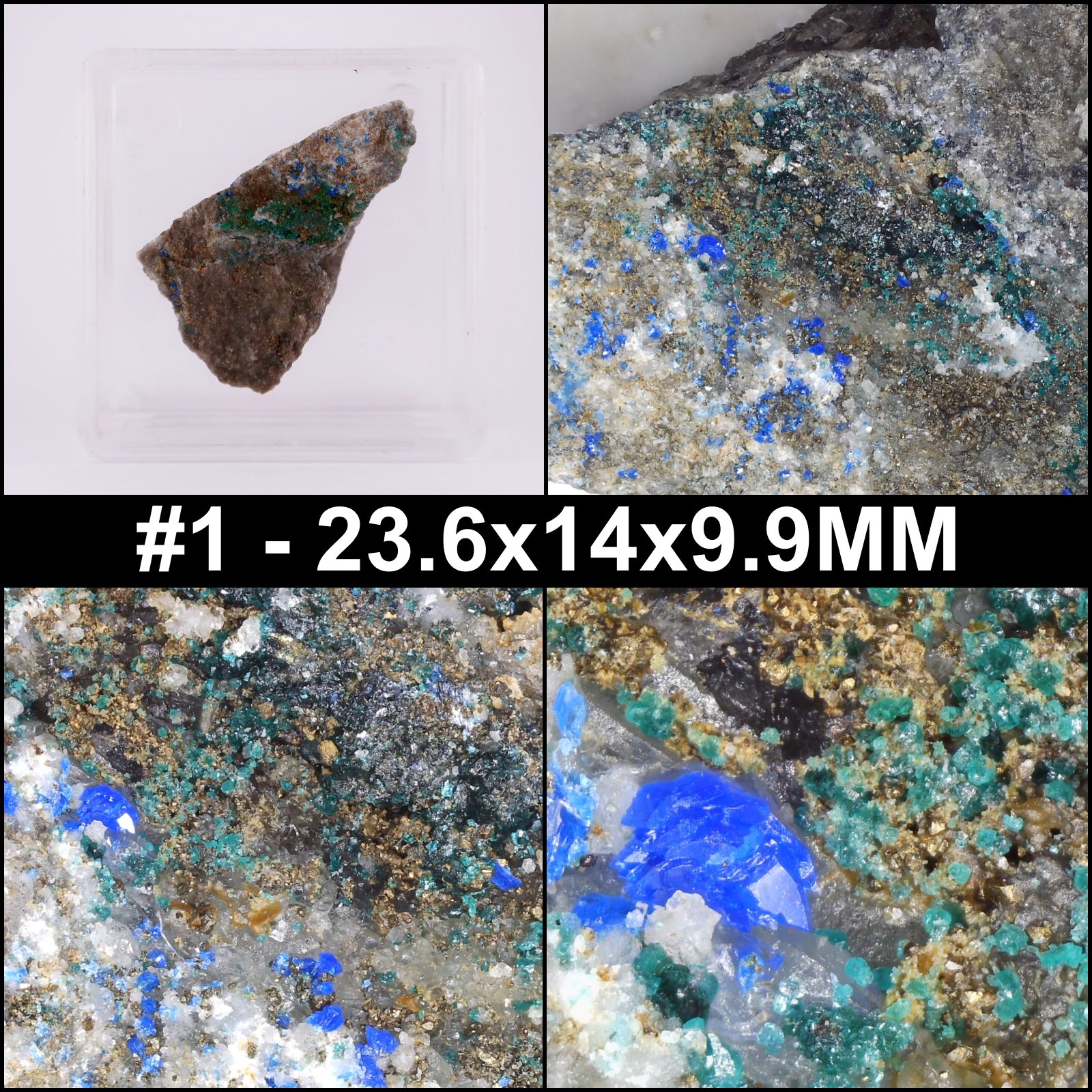 brochanthite, linarite, and pyrite from marie mine, germany