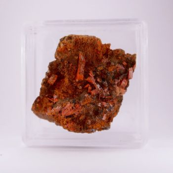 crocoite from callenberg north open cut no. 1, germany